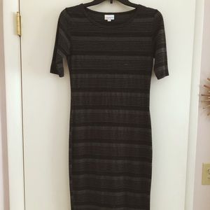 LuLaroe Dark Gray Dress